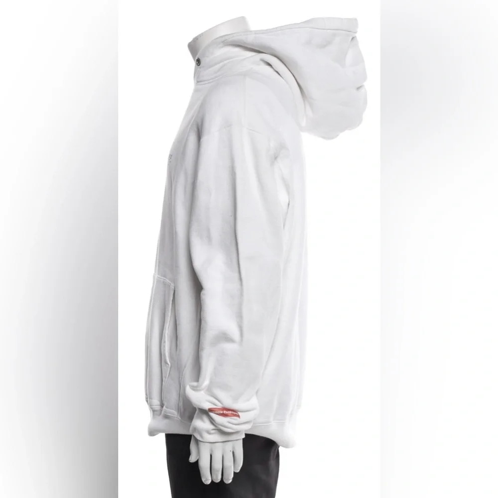 Men’s Heron Preston White NASA Hoody Size Small, EUC!!! Like New! - Picture 2 of 3